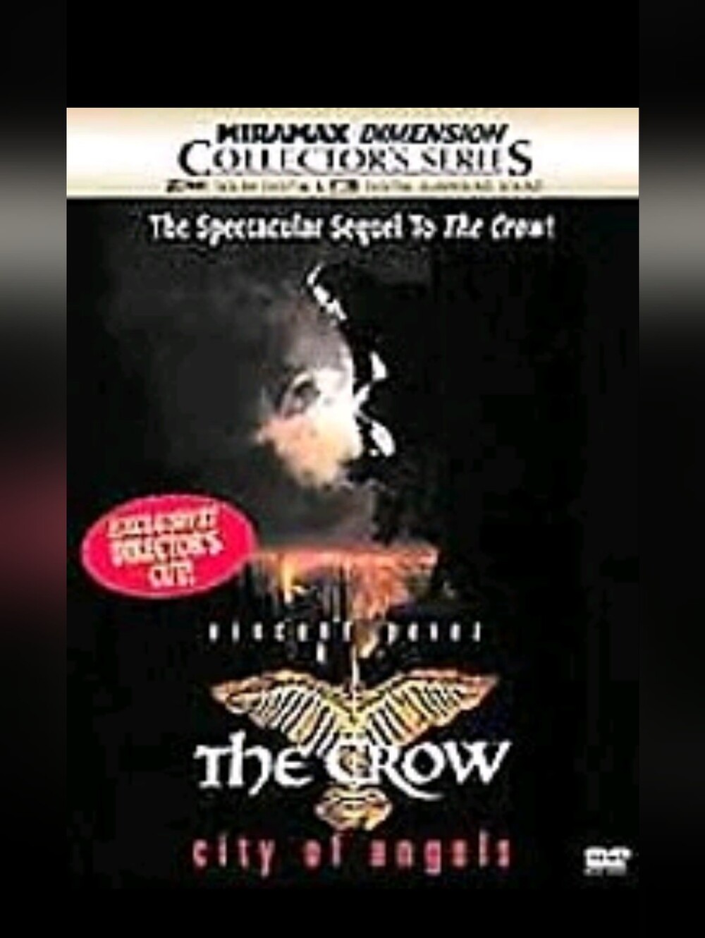 The Crow: City of Angels (DVD, 2001, Collectors Series)